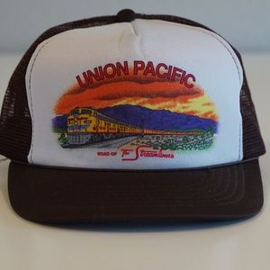 Vinatage 80's Trucker hat - Union Pacific